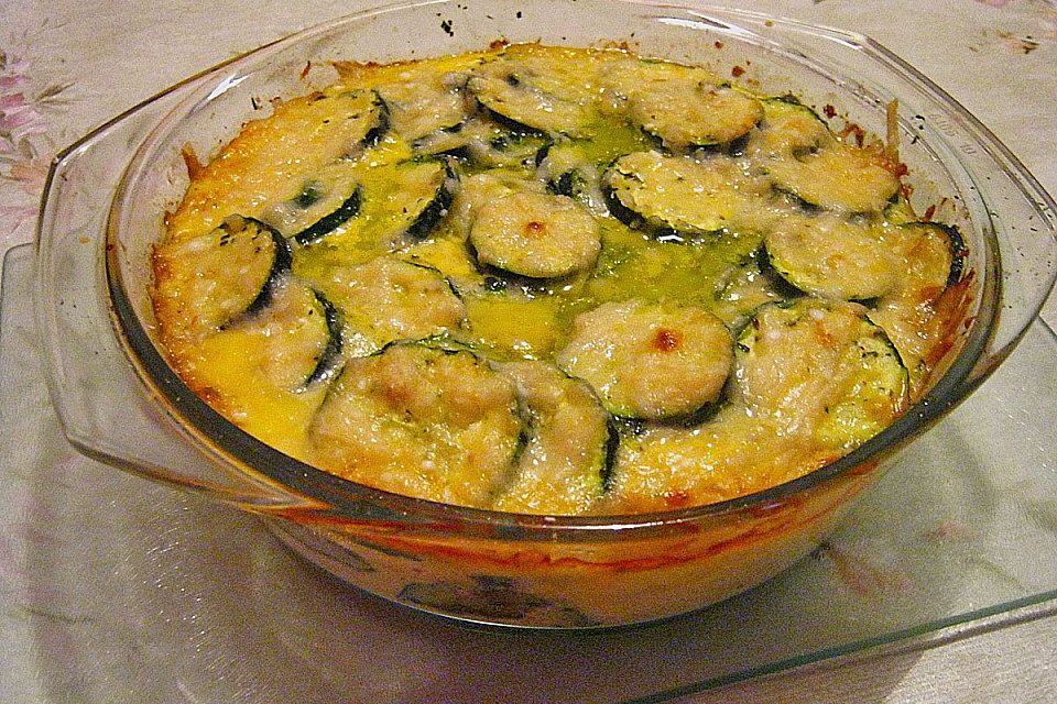 Zucchini-Gratin