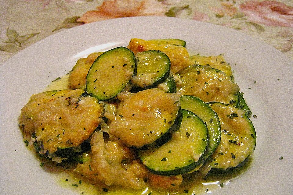 Zucchini-Gratin