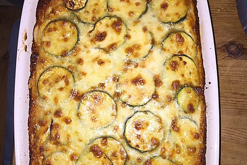 Zucchini-Gratin