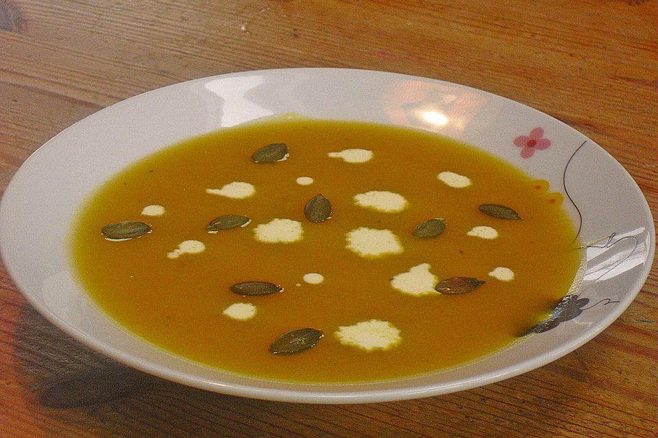 Kürbis-Suppe