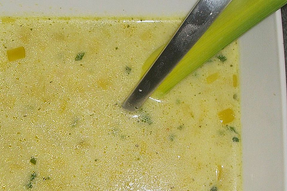 Kartoffel - Lauchcremesuppe