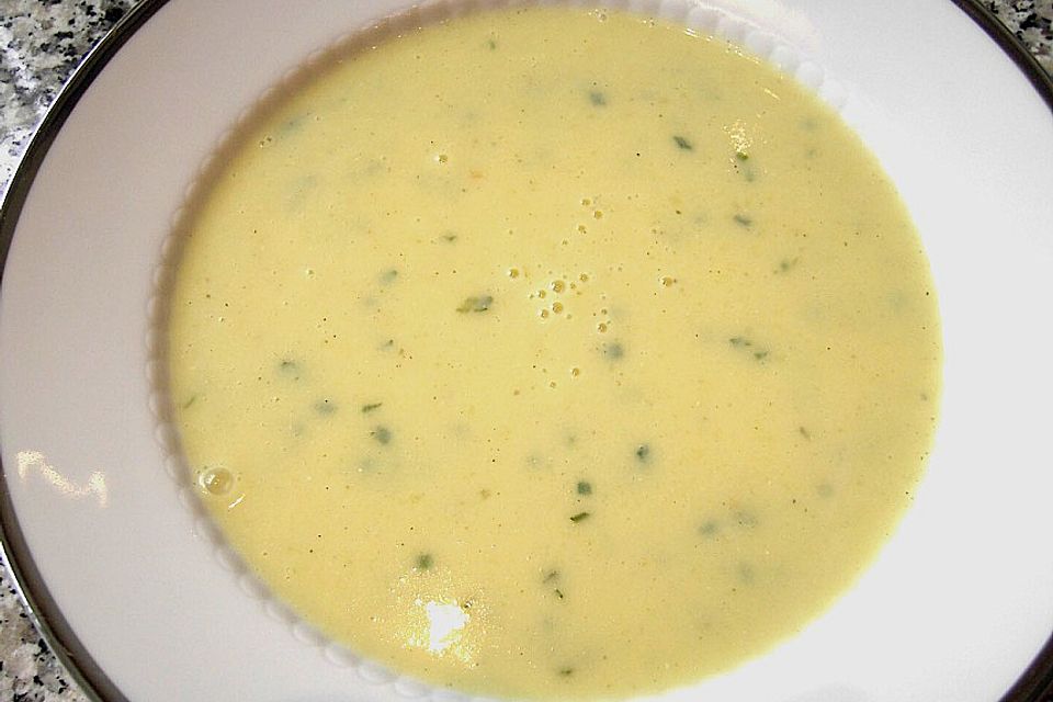 Kartoffel - Lauchcremesuppe