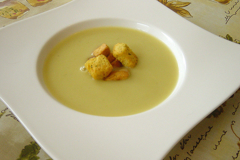 Kartoffel - Lauchcremesuppe