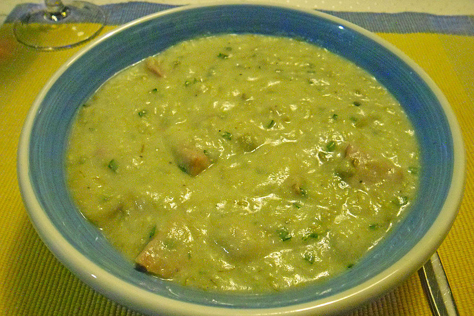 Kartoffel - Lauchcremesuppe