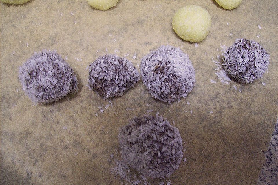 Marzipan - Kokos - Kugeln