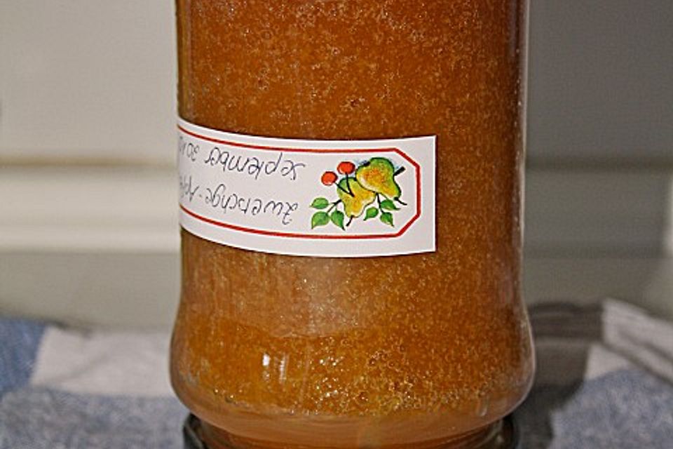 Zwetschgen-Apfel-Marmelade