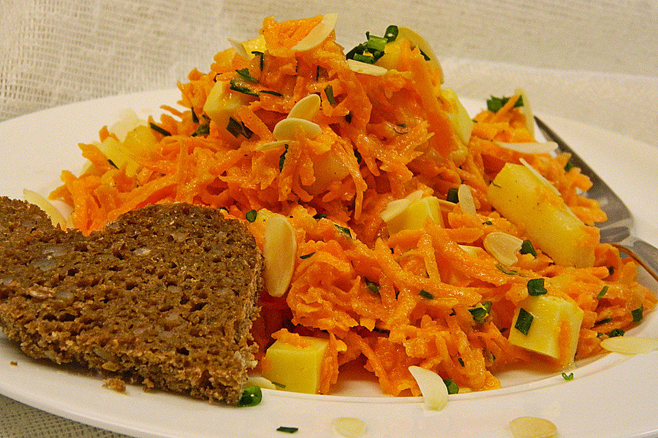 Karotten-Birnen-Salat