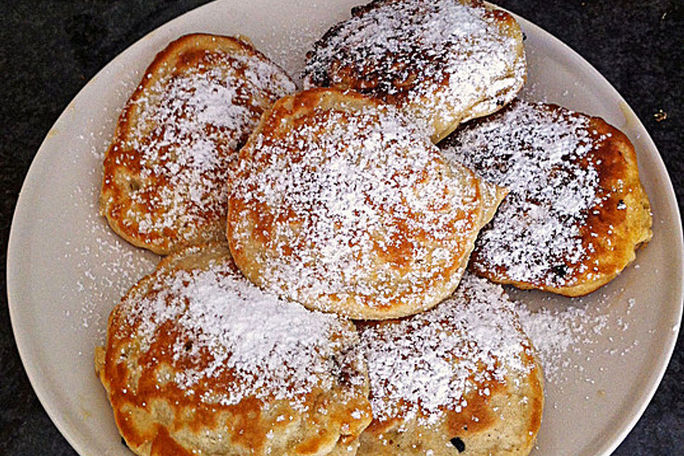 Kuchen in der Pfanne