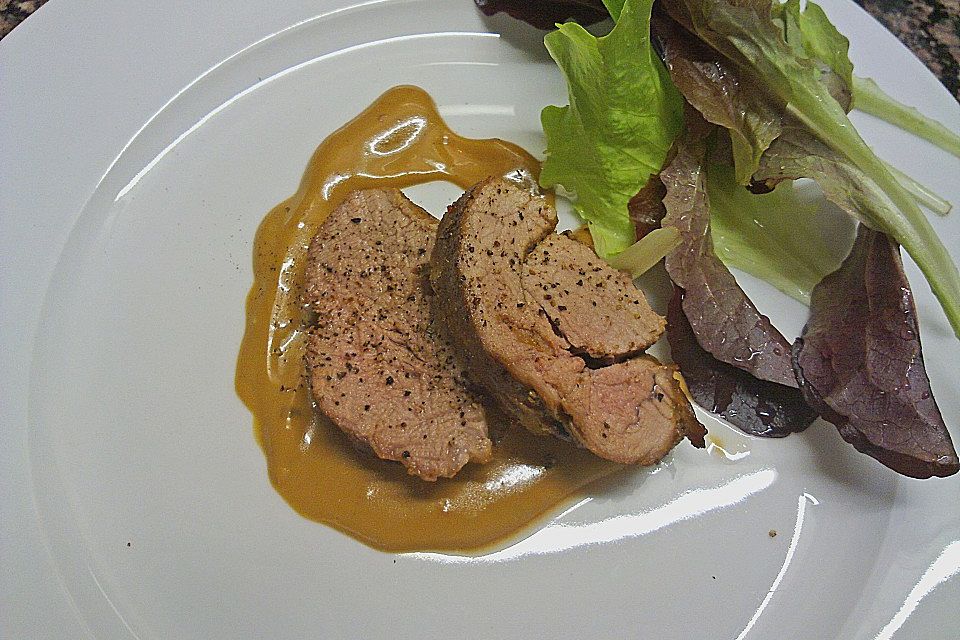 Schweinefilet mariniert