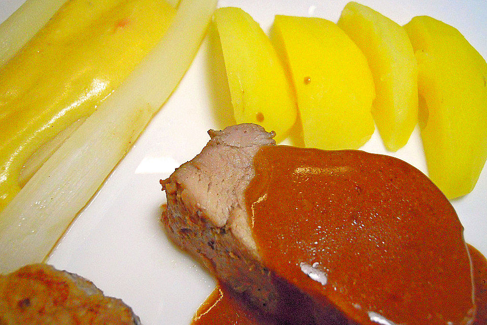 Schweinefilet mariniert