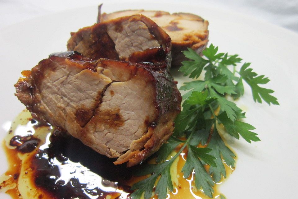 Schweinefilet mariniert