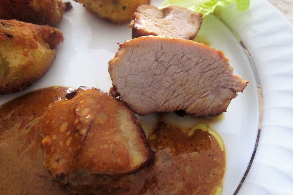 Schweinefilet mariniert