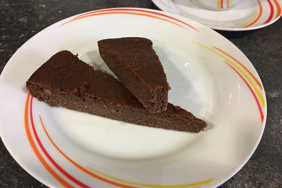 Saftige Schokoladenbrownies mit Süßkartoffeln