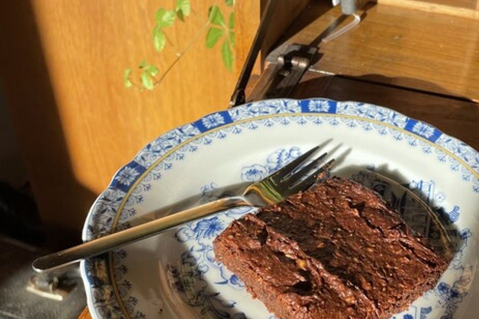 Saftige Schokoladenbrownies mit Süßkartoffeln