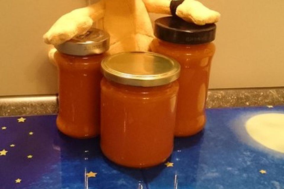 Kürbis-Bananen-Schoko Marmelade