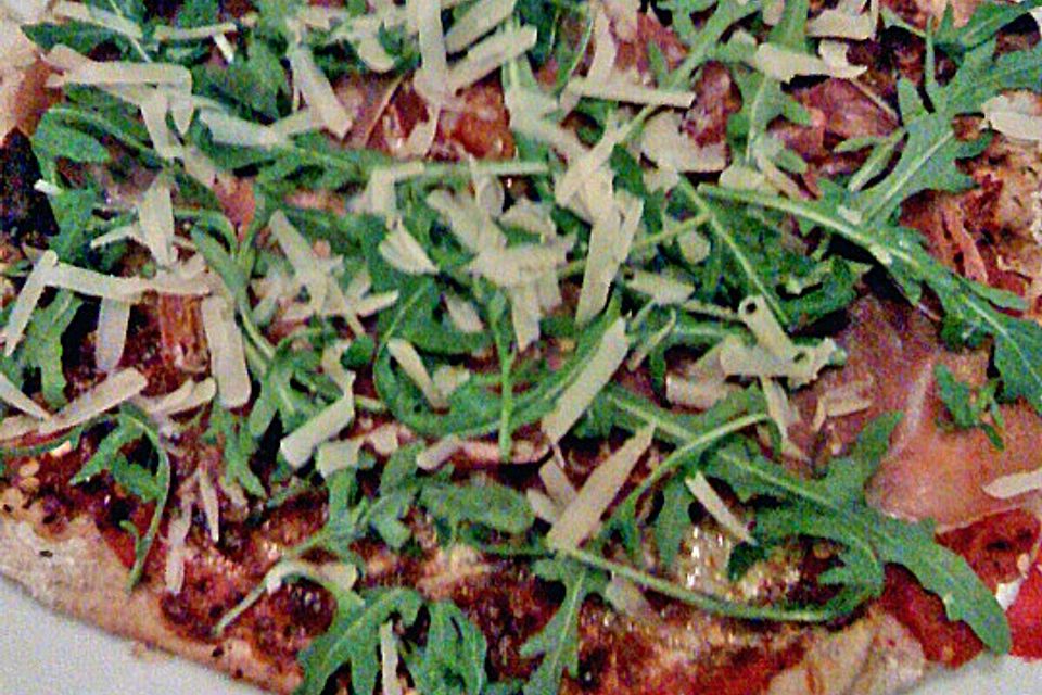 Vegetarische Dinkelpizza