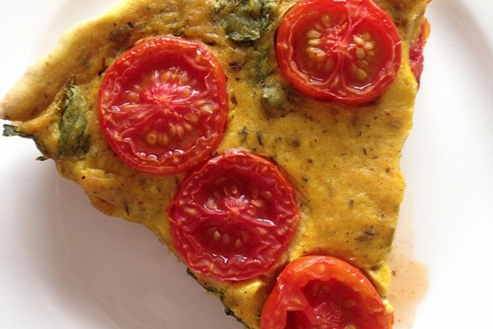 Vegane Tomaten-Quiche