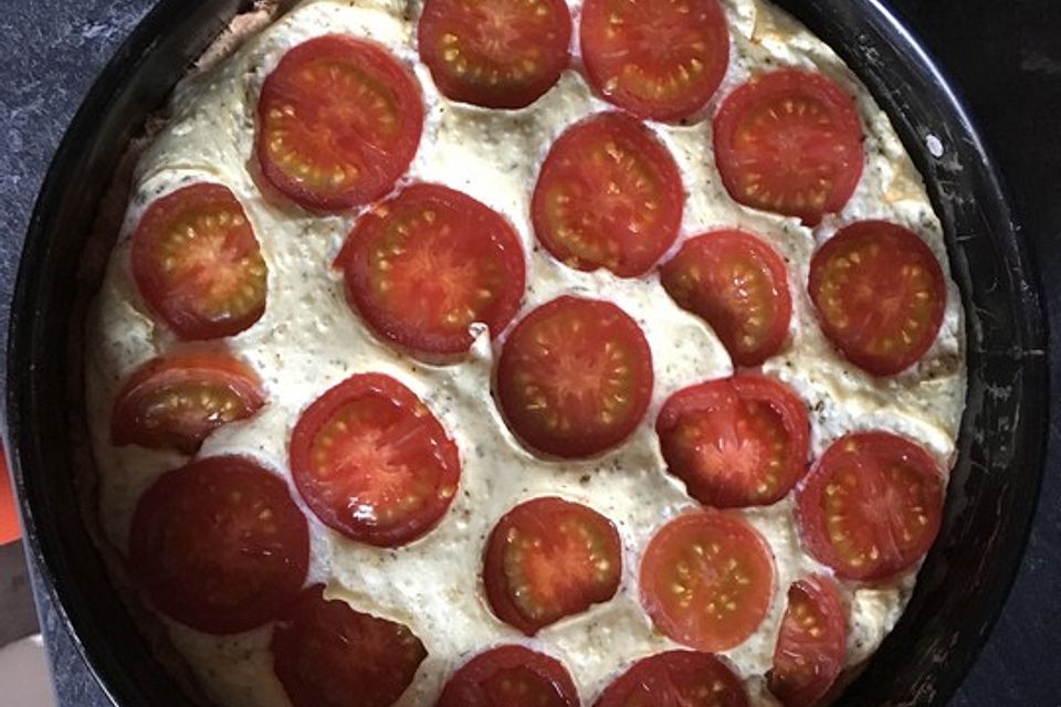 Vegane Tomaten-Quiche