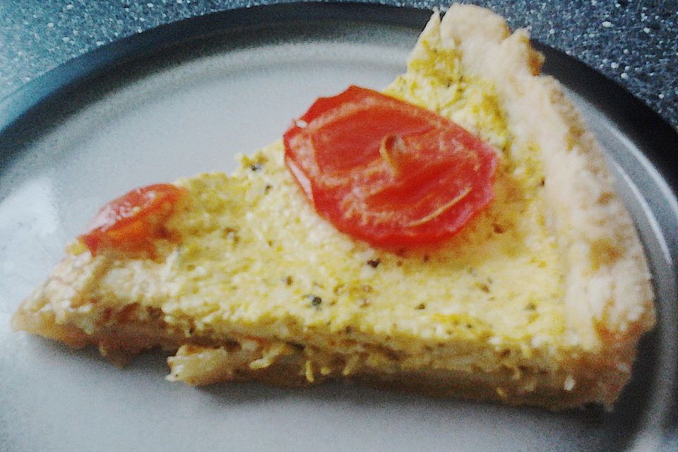 Vegane Tomaten-Quiche