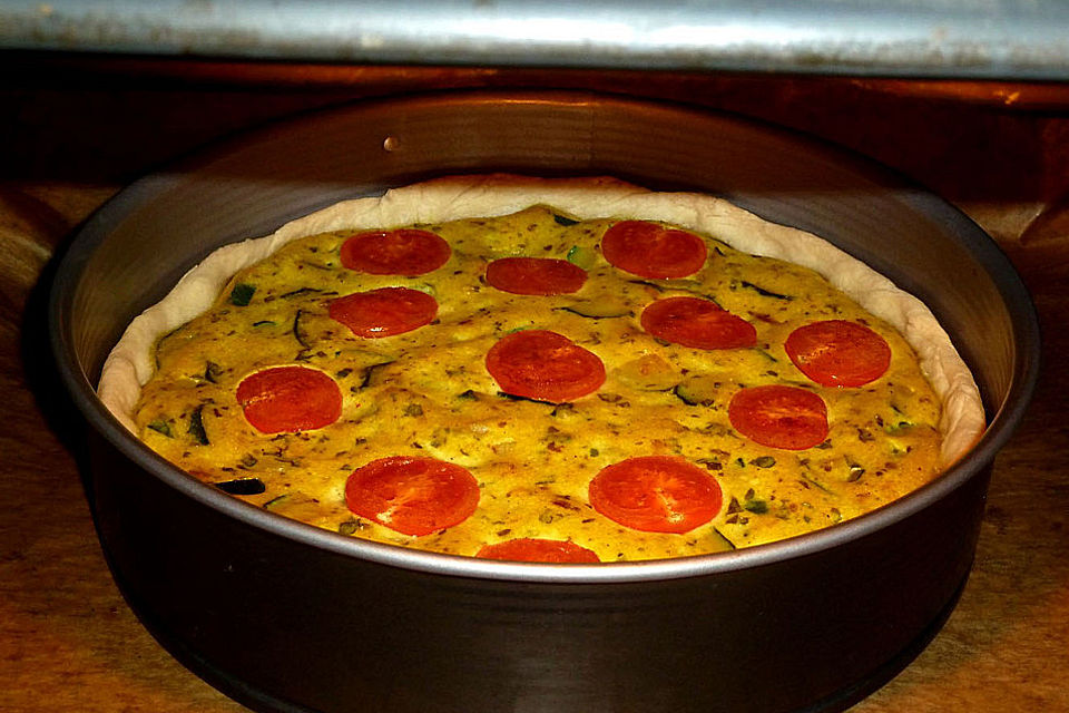 Vegane Tomaten-Quiche