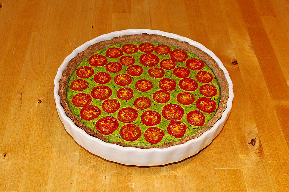 Vegane Tomaten-Quiche