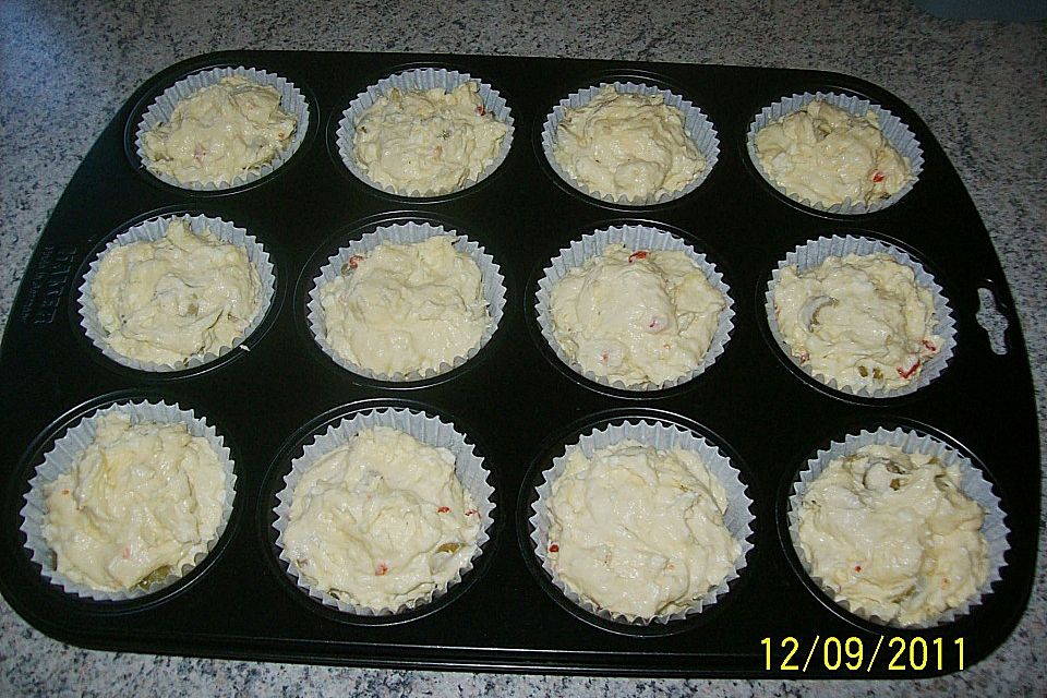 Feta-Oliven Muffins