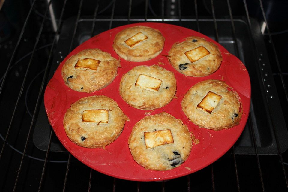 Feta-Oliven Muffins