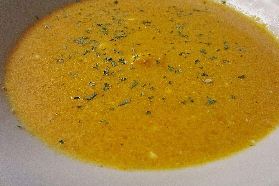 Paprikacremesuppe