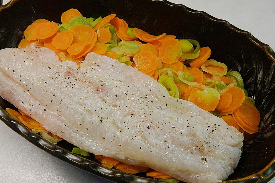 Fisch-Gemüsegratin