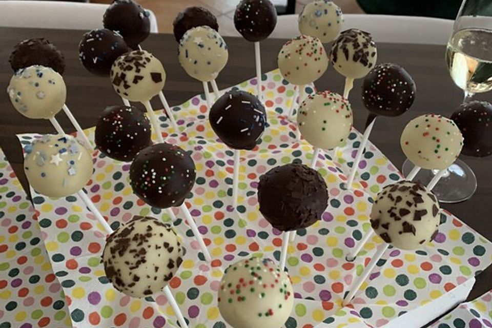 Champagner Cake Pops