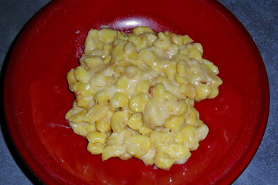 Käse-Sahnespätzle