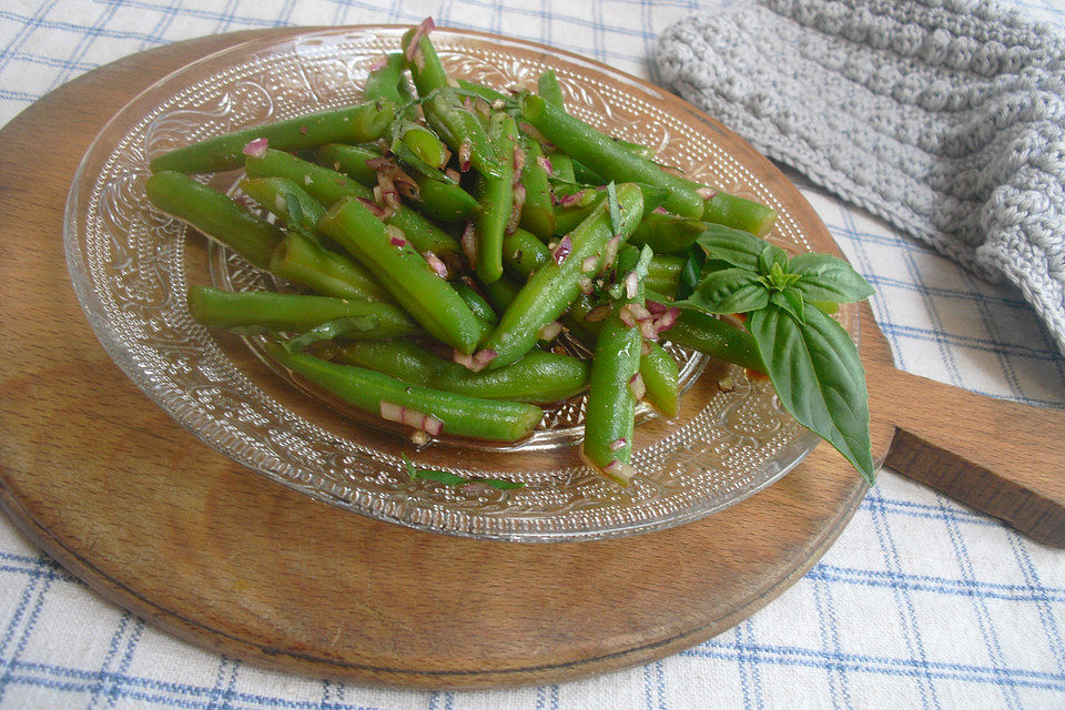 Grüner Bohnensalat