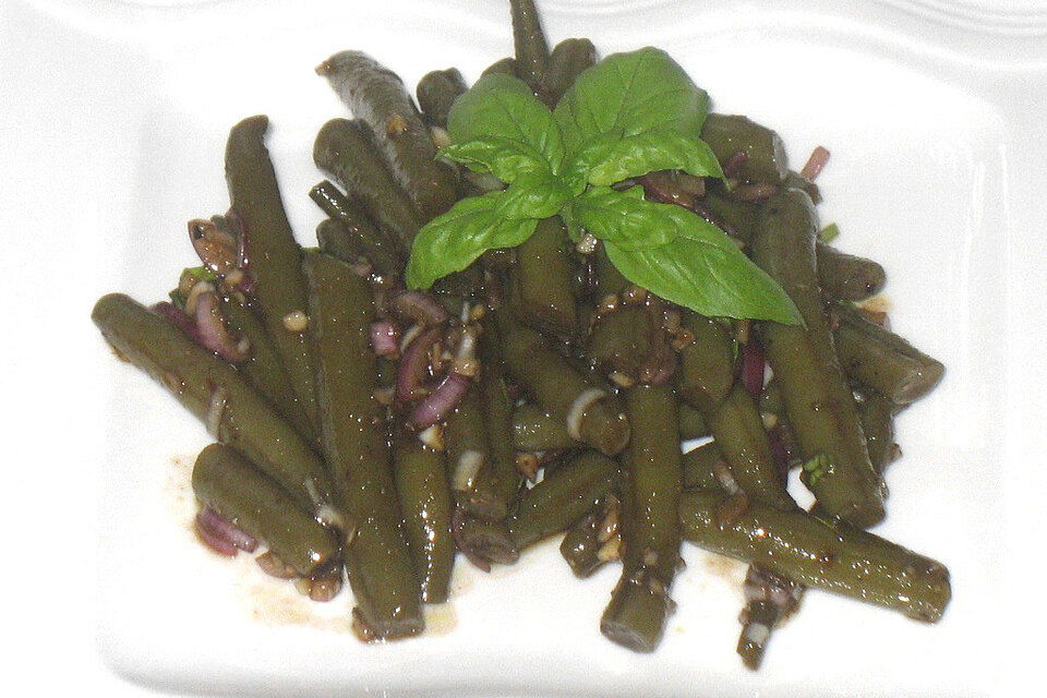 Grüner Bohnensalat