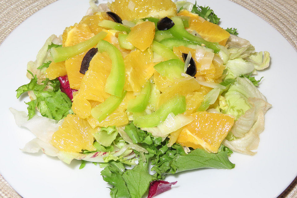 Orangensalat