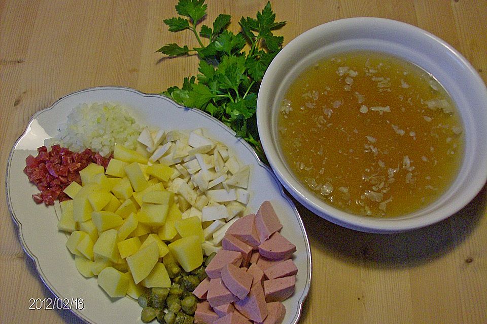 Schlesische Kartoffelsuppe