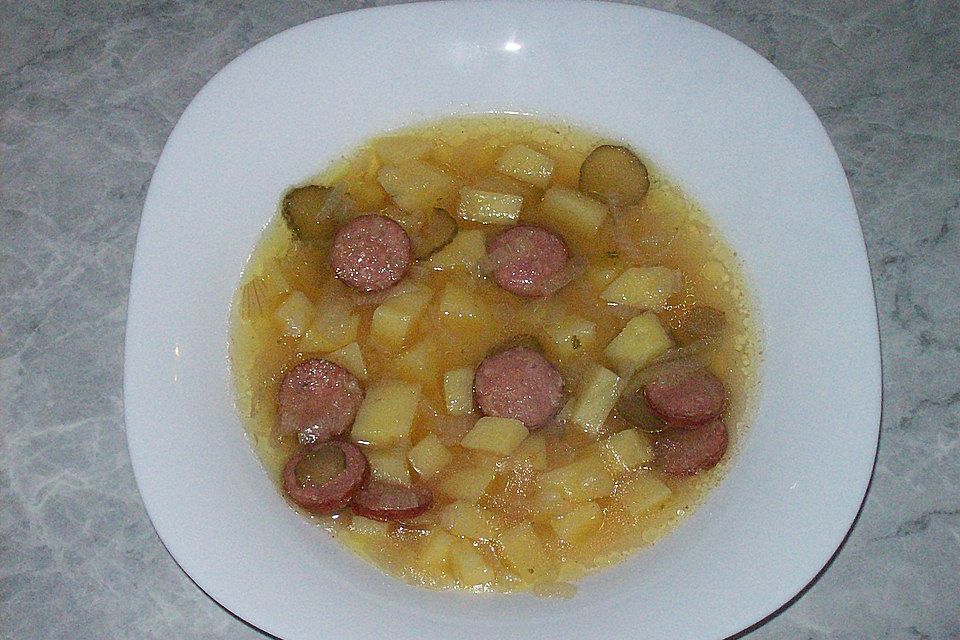 Schlesische Kartoffelsuppe