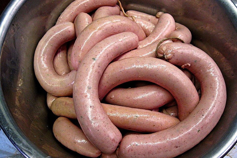 Schlesische Weißwurst