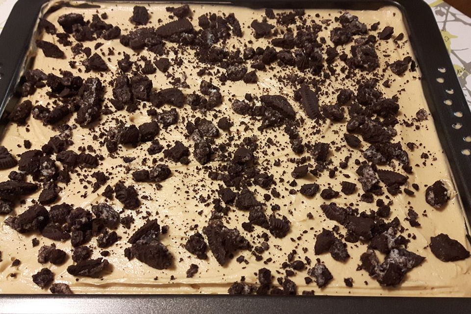 Erdnussbutter-Oreo-Brownies