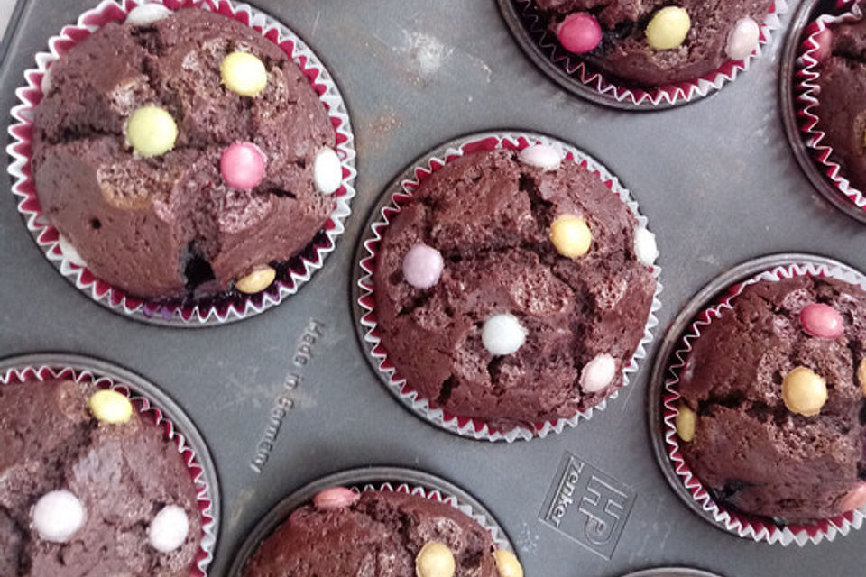 Muffins mit Überraschung