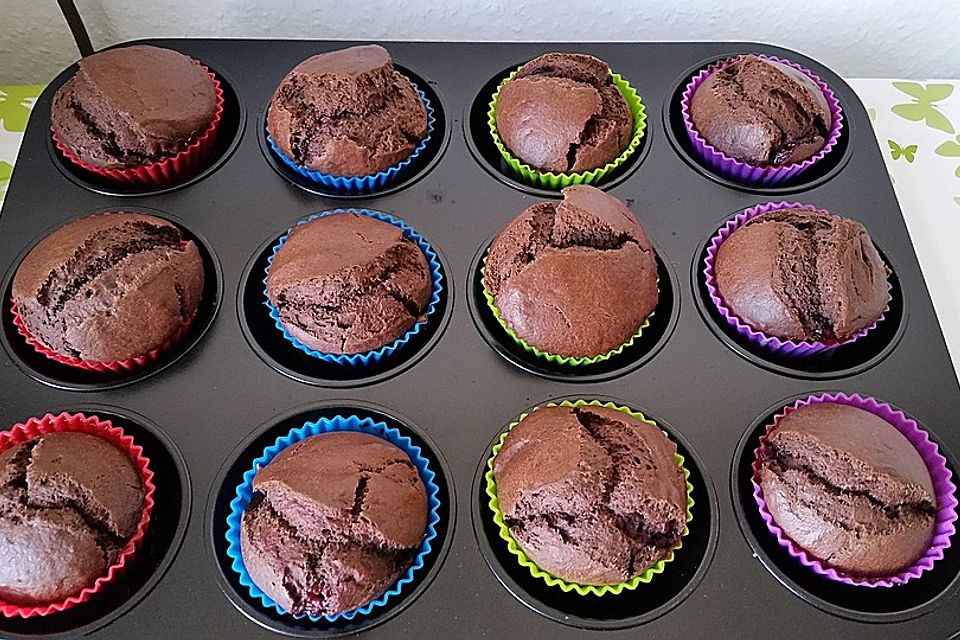 Muffins mit Überraschung