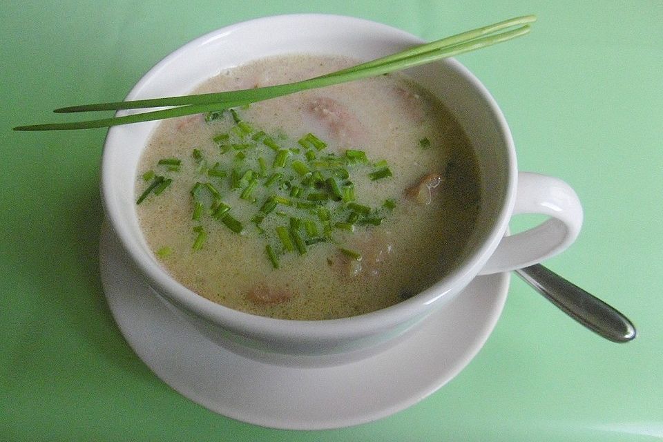 Pikante Kartoffelsuppe