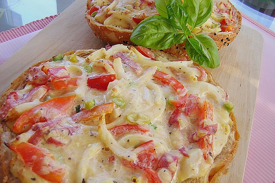 Sizilianische Fladenbrotpizza