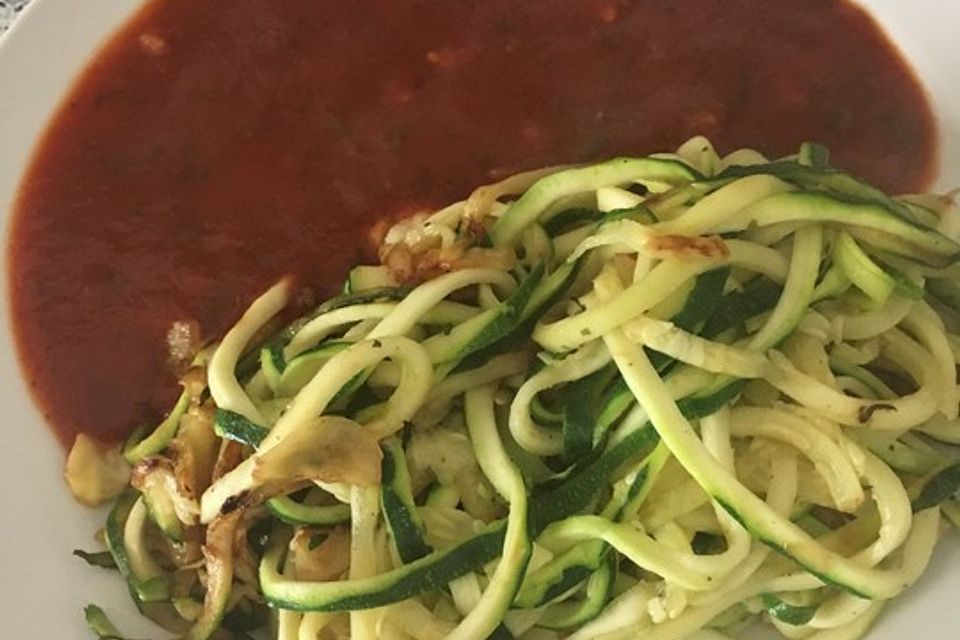 Zucchinispaghetti