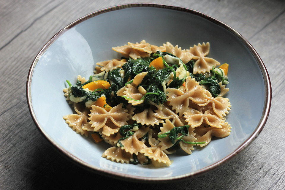 Farfalle agli Spinaci