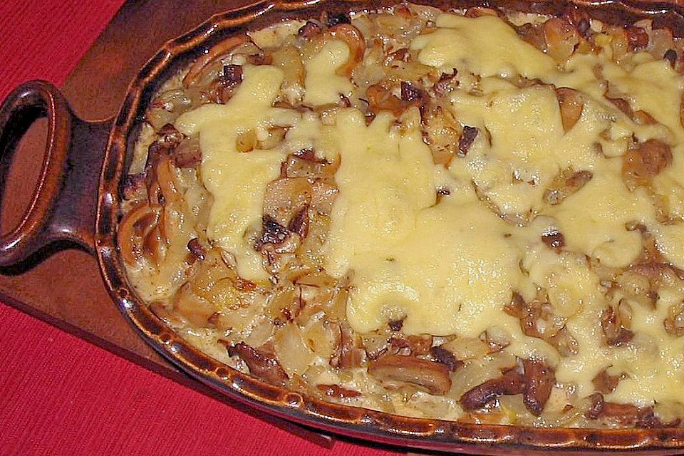 Jägerkrüstchen mit Pilzen