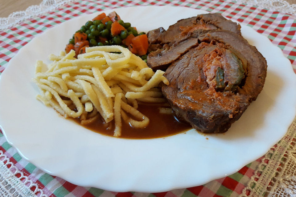 Schlunis Flank Steak Rollbraten