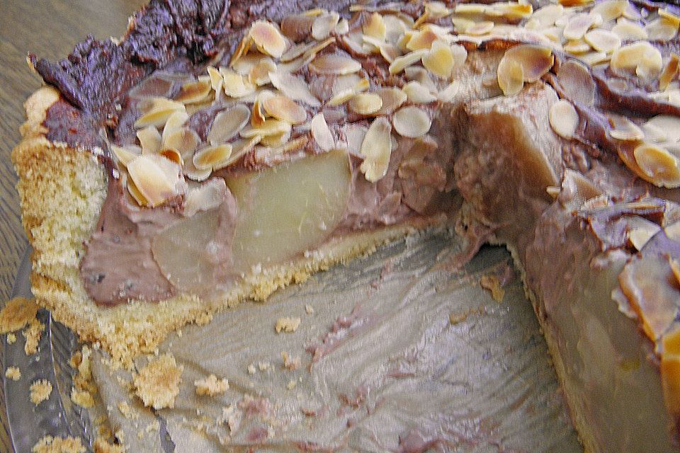 Birnen-Schokotorte