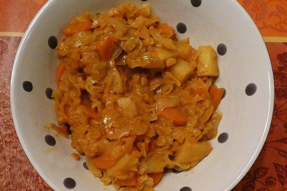 Spitzkohl-Curry