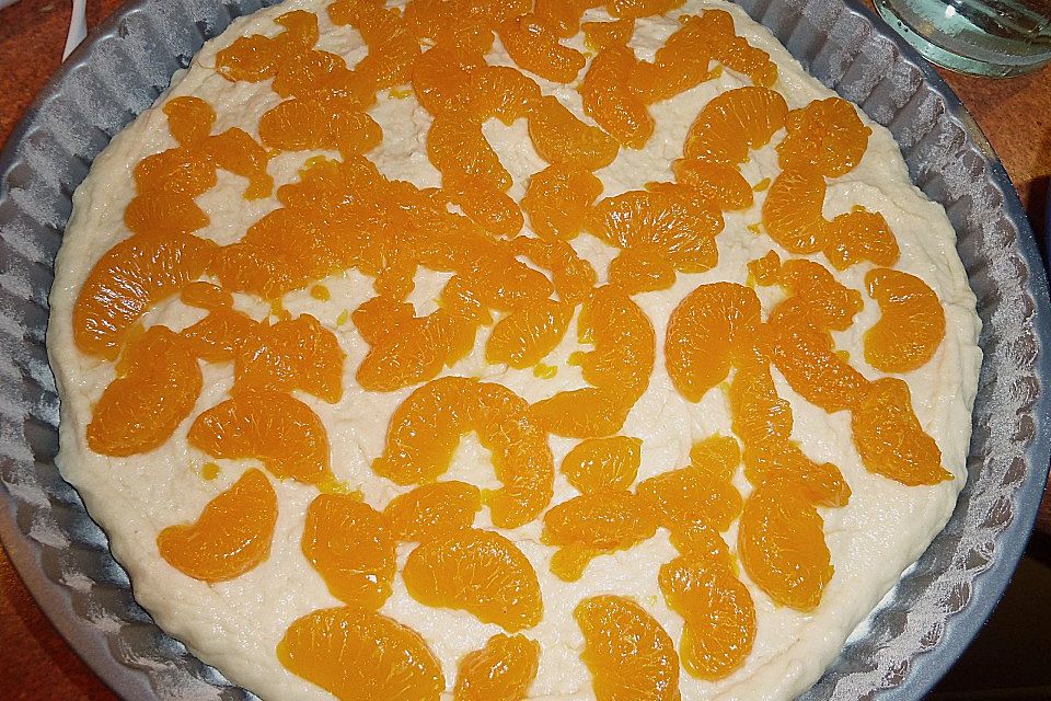 Mandarinenkuchen mit Sojajoghurt