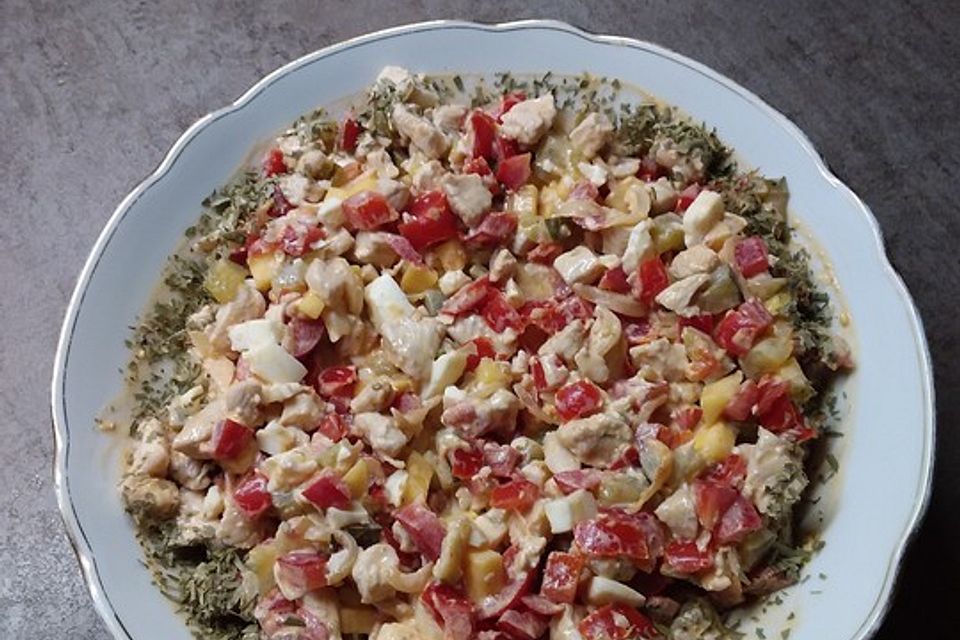 Eiweiß-Salat